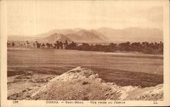 CPA Biskra Beni Mora Vue Prise Du Fortin 