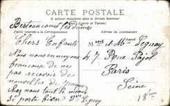 CPA Biskra Une Vielle Rue 