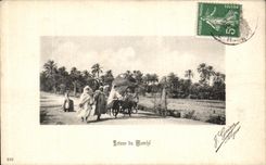 CPA Retour du Marche Algerie 