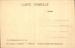 VINTAGE POSTCARD a Marabout in the South L Africa