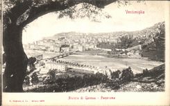 CPA Ventimiglia Riviera di Genova Panorama