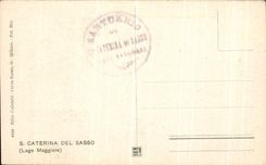 CPA S Caterina Del Sasso Lago Maggiore