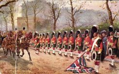 CPA Highlanders Militaria Uniforme