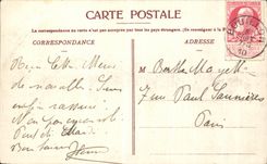 VINTAGE POSTCARD Bubble Panorama and the Castle