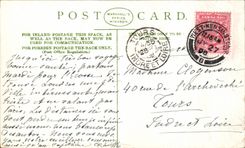 Escombros redondos Windsor de la torre y del normando de la POSTAL de la VENDIMIA