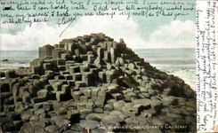 VINTAGE POSTCARD The Wishing Flesh Giants Causeway