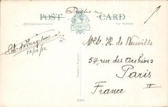 VINTAGE POSTCARD Tower gardens Parade Herne Bay