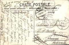 CPA La Chaux de Fonds Temple National 