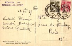 CPA Rocher De Marche Les Dames