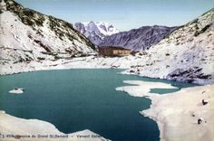 CPA Hospice du Grand St Bernard Versant Italien 
