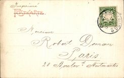 VINTAGE POSTCARD Wurzburg Festung