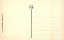 VINTAGE POSTCARD Bruges Brugge Behind Gruuthuse the Senior