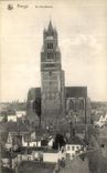 VINTAGE POSTCARD Bruges De Hooldkert