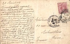 VINTAGE POSTCARD Milano Panorama Parziale del Parco