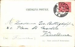 La POSTAL Roma Basicila di S Pablo Fuori de la VENDIMIA lo emparedo