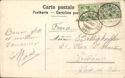 VINTAGE POSTCARD Maderanertobel beim Lungensfutz