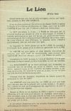 CPA Lion D Afrique