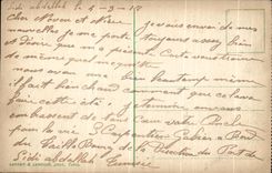 VINTAGE POSTCARD Arab Tunis District