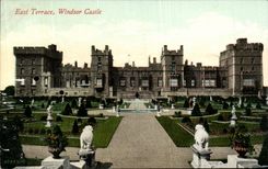 CPA East Terrace Windor Castle 