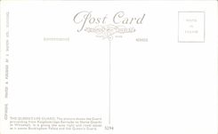 VINTAGE POSTCARD The Queen S Life Guard the piecure shows the guard proceoding