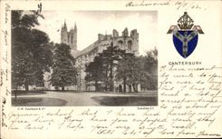 VINTAGE POSTCARD Canterbury