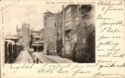 VINTAGE POSTCARD London The Beautiful Byward Tower