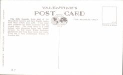 POSTAL de la VENDIMIA los protectores de vida que marchan a traves del parque Militaria