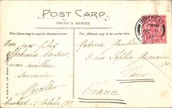 VINTAGE POSTCARD Minehead One North Hill