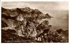 VINTAGE POSTCARD the Guernsey Pit
