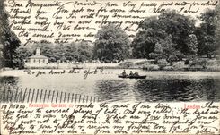 VINTAGE POSTCARD Kensingion Gardens