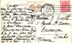 VINTAGE POSTCARD Queen Victoria Street London