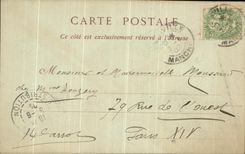 VINTAGE POSTCARD Island od Jersey Montorgueil Castle