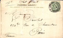 VINTAGE POSTCARD London The Temple