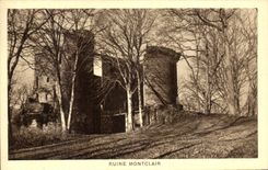 VINTAGE POSTCARD Montclair Ruin