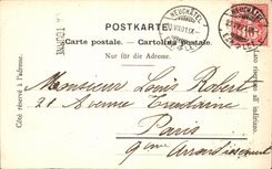 CPA Ferme Neuchateloise A La Tourne Dessus Neuchatel