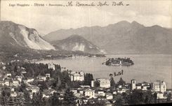 CPA Logo Maggiore Stresa Panorama