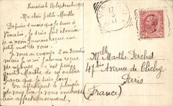 POSTAL Valle Stura Cascata Dell Ischiator de la VENDIMIA