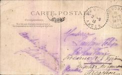 POSTAL Argelia de la VENDIMIA una reunion arabe