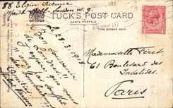 VINTAGE POSTCARD Cheapside London