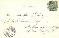 VINTAGE POSTCARD Eisenach Wartburghof