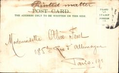 VINTAGE POSTCARD Charing Cross country race London Station