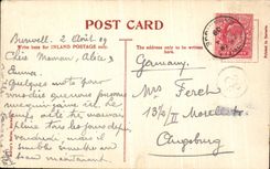 Ciudad Burwell de la POSTAL de la VENDIMIA alta