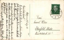 VINTAGE POSTCARD Children and flowers