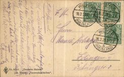 VINTAGE POSTCARD Joh Riedel Tausedenschonchen