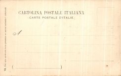 POSTAL Firenze Antica E Moderna Ji Paradiso de la VENDIMIA