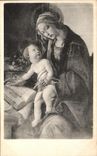 VINTAGE POSTCARD Vierge has L Italy child