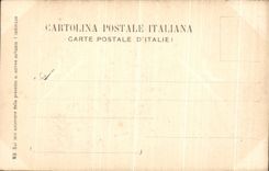 VINTAGE POSTCARD Como Cattedrale Modonna in trono santi E angeli