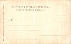 VINTAGE POSTCARD Como Cattedrale Dettaglio del Quadro the Madonna Santi E Angeli