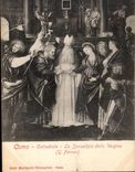 VINTAGE POSTCARD Como Cattedrale Sposalizio della Vergina G Ferrari
