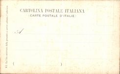 VINTAGE POSTCARD Venezia Tiziano Chiesa della Salute Davide Davide Vincitore di Golia